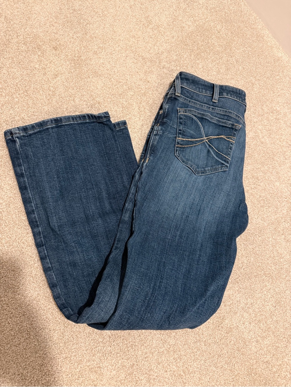 Ariat Women’s Bootcut Jeans in Medium Dark Blue